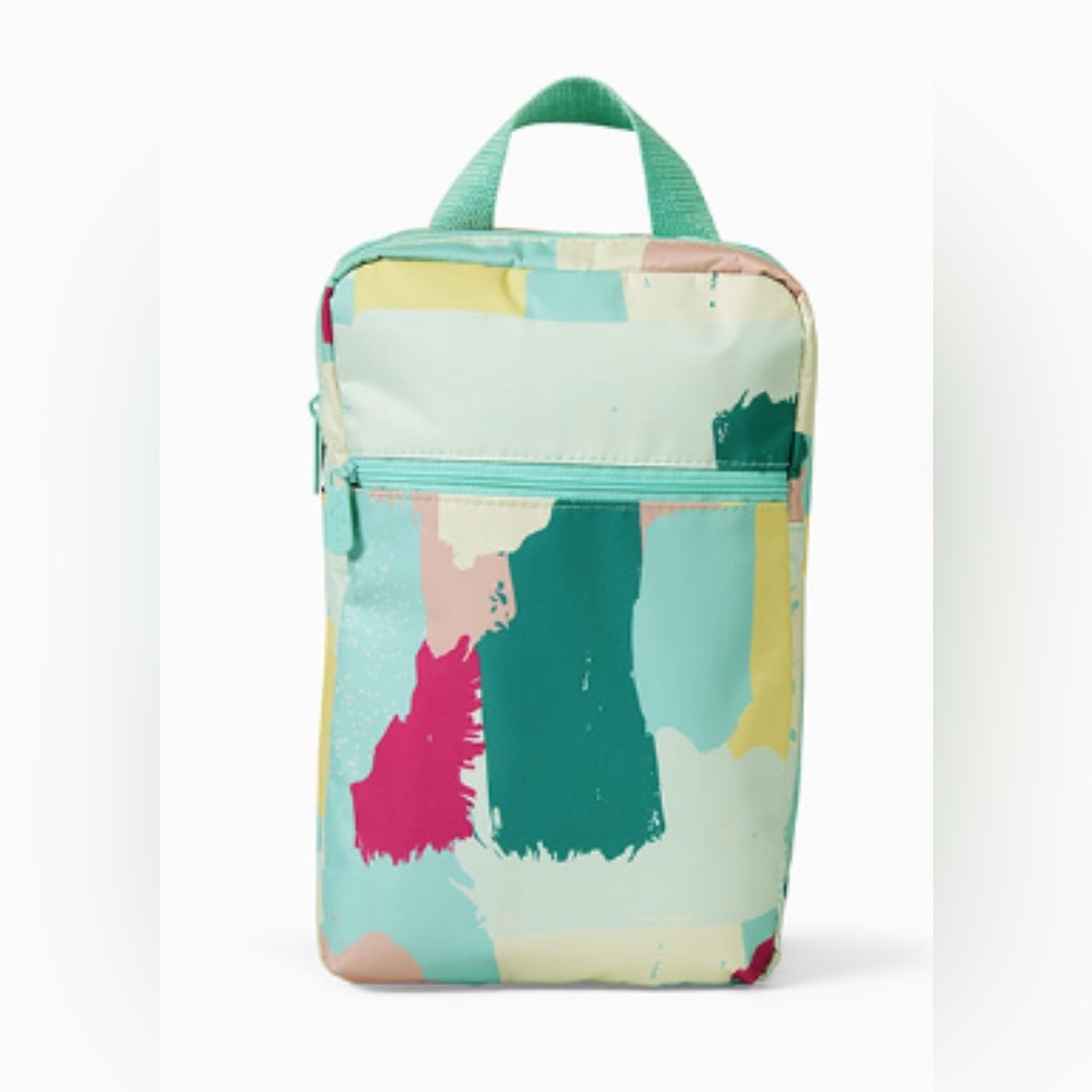 NWT Thirty-One Modern Toiletry Bag - Painted Streaks